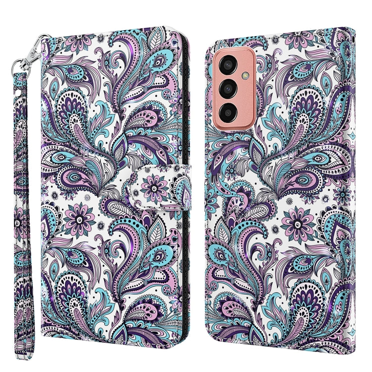 3D Painting Pattern TPU + PU Leather Phone Case, For Samsung Galaxy A23 4G/5G, For Samsung Galaxy M13 4G, For Samsung Galaxy M33, For Samsung Galaxy M53