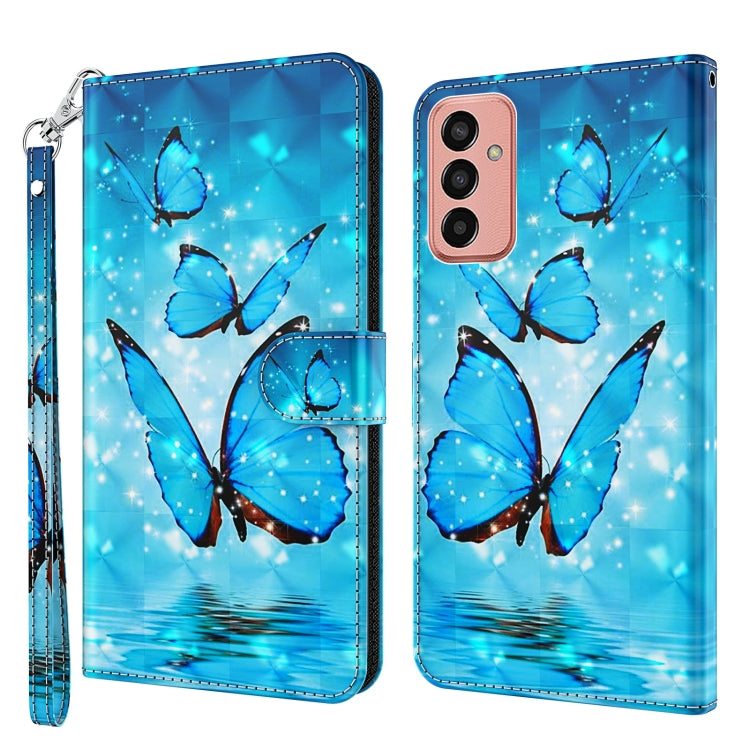 3D Painting Pattern TPU + PU Leather Phone Case, For Samsung Galaxy A23 4G/5G, For Samsung Galaxy M13 4G, For Samsung Galaxy M33, For Samsung Galaxy M53
