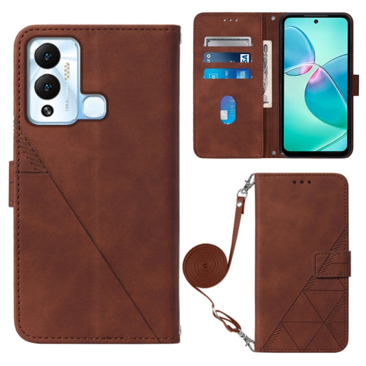 Crossbody 3D Embossed Flip Leather Phone Case, For Infinix Hot 12 Play / 12 Play NFC, For Infinix Hot 12i X665, For Infinix Hot 12 X6817, For Infinix Note 12 Pro 4G, For Infinix Note 12 Pro 5G, For Infinix Note 12 G96, For Infinix Note 12i X6819       ...