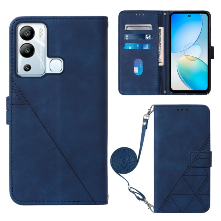 Crossbody 3D Embossed Flip Leather Phone Case, For Infinix Hot 12 Play / 12 Play NFC, For Infinix Hot 12i X665, For Infinix Hot 12 X6817, For Infinix Note 12 Pro 4G, For Infinix Note 12 Pro 5G, For Infinix Note 12 G96, For Infinix Note 12i X6819       ...