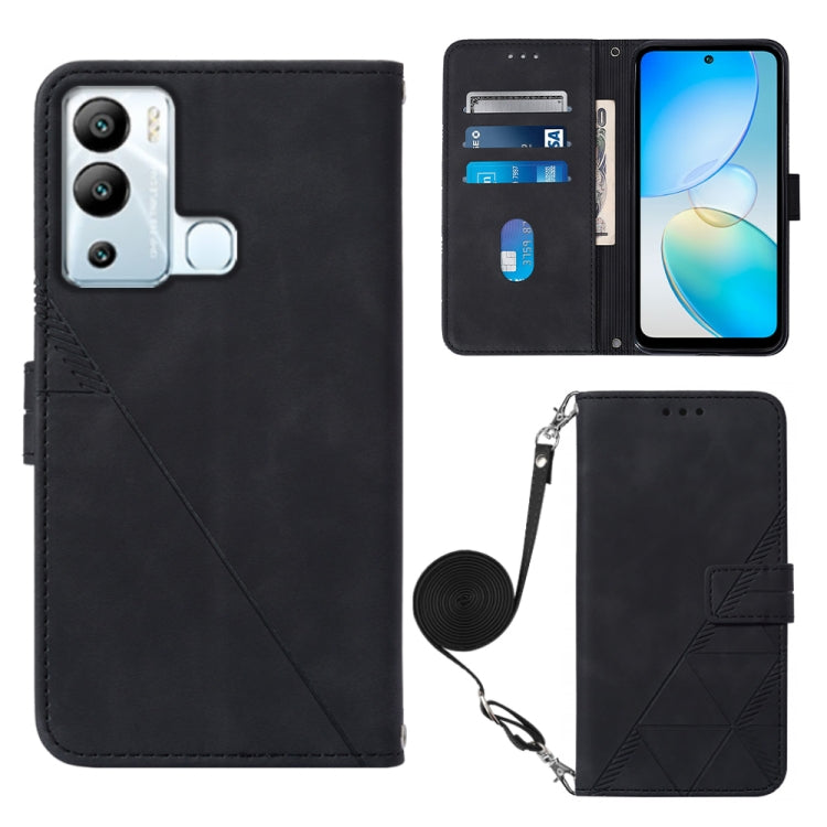 Crossbody 3D Embossed Flip Leather Phone Case, For Infinix Hot 12 Play / 12 Play NFC, For Infinix Hot 12i X665, For Infinix Hot 12 X6817, For Infinix Note 12 Pro 4G, For Infinix Note 12 Pro 5G, For Infinix Note 12 G96, For Infinix Note 12i X6819       ...