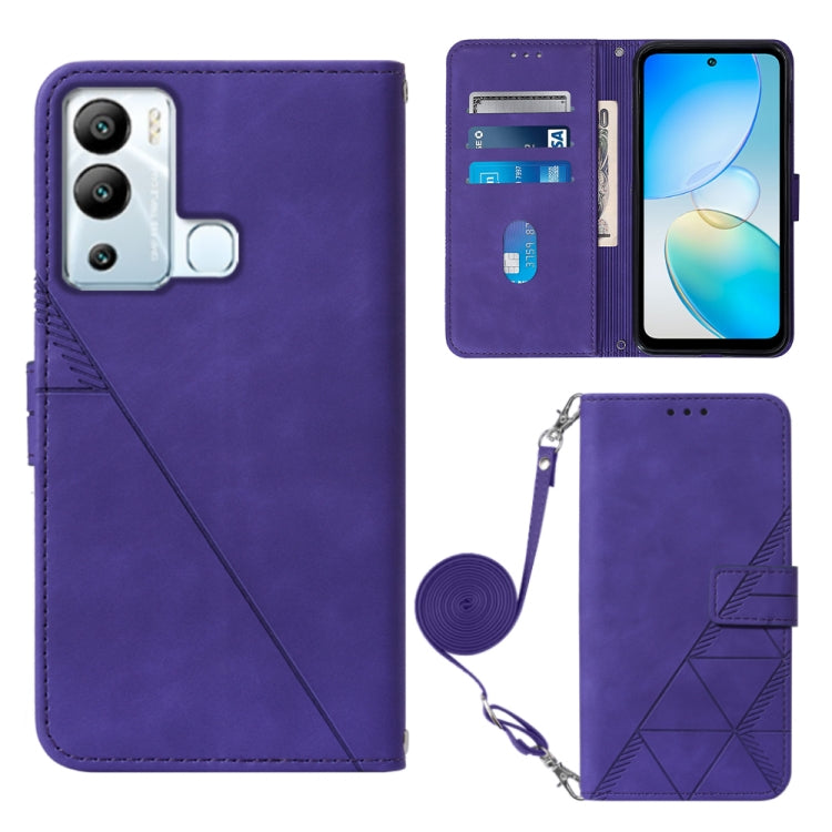 Crossbody 3D Embossed Flip Leather Phone Case, For Infinix Hot 12 Play / 12 Play NFC, For Infinix Hot 12i X665, For Infinix Hot 12 X6817, For Infinix Note 12 Pro 4G, For Infinix Note 12 Pro 5G, For Infinix Note 12 G96, For Infinix Note 12i X6819       ...