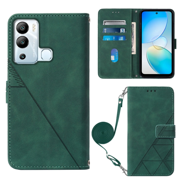 Crossbody 3D Embossed Flip Leather Phone Case, For Infinix Hot 12 Play / 12 Play NFC, For Infinix Hot 12i X665, For Infinix Hot 12 X6817, For Infinix Note 12 Pro 4G, For Infinix Note 12 Pro 5G, For Infinix Note 12 G96, For Infinix Note 12i X6819       ...