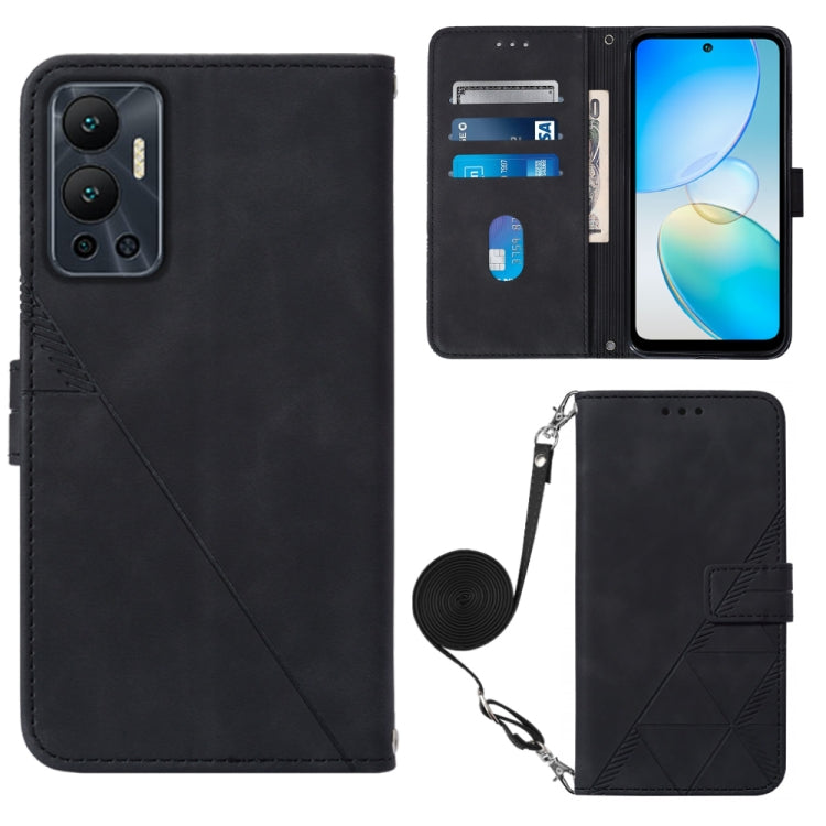 Crossbody 3D Embossed Flip Leather Phone Case, For Infinix Hot 12 Play / 12 Play NFC, For Infinix Hot 12i X665, For Infinix Hot 12 X6817, For Infinix Note 12 Pro 4G, For Infinix Note 12 Pro 5G, For Infinix Note 12 G96, For Infinix Note 12i X6819       ...