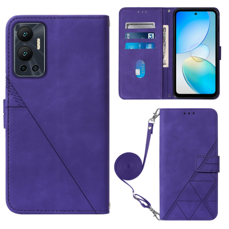Crossbody 3D Embossed Flip Leather Phone Case, For Infinix Hot 12 Play / 12 Play NFC, For Infinix Hot 12i X665, For Infinix Hot 12 X6817, For Infinix Note 12 Pro 4G, For Infinix Note 12 Pro 5G, For Infinix Note 12 G96, For Infinix Note 12i X6819       ...