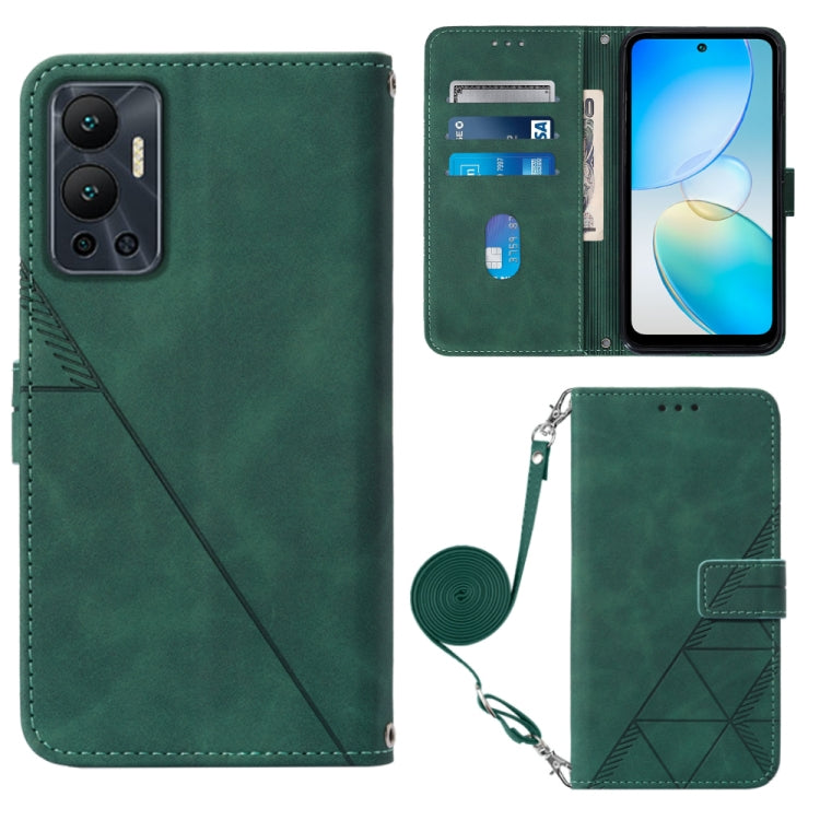 Crossbody 3D Embossed Flip Leather Phone Case, For Infinix Hot 12 Play / 12 Play NFC, For Infinix Hot 12i X665, For Infinix Hot 12 X6817, For Infinix Note 12 Pro 4G, For Infinix Note 12 Pro 5G, For Infinix Note 12 G96, For Infinix Note 12i X6819       ...