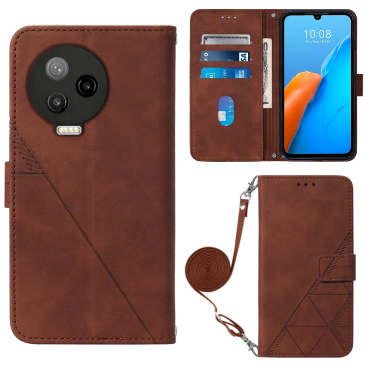 Crossbody 3D Embossed Flip Leather Phone Case, For Infinix Hot 12 Play / 12 Play NFC, For Infinix Hot 12i X665, For Infinix Hot 12 X6817, For Infinix Note 12 Pro 4G, For Infinix Note 12 Pro 5G, For Infinix Note 12 G96, For Infinix Note 12i X6819       ...