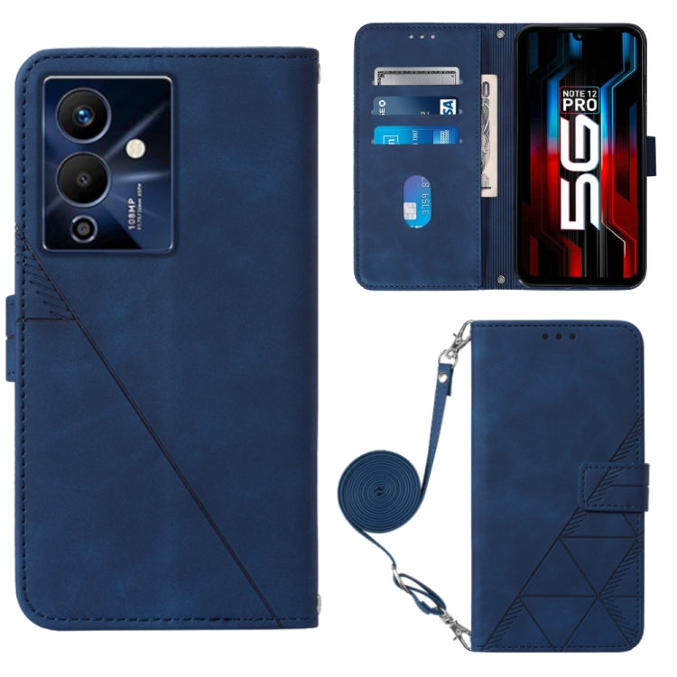 Crossbody 3D Embossed Flip Leather Phone Case, For Infinix Hot 12 Play / 12 Play NFC, For Infinix Hot 12i X665, For Infinix Hot 12 X6817, For Infinix Note 12 Pro 4G, For Infinix Note 12 Pro 5G, For Infinix Note 12 G96, For Infinix Note 12i X6819       ...