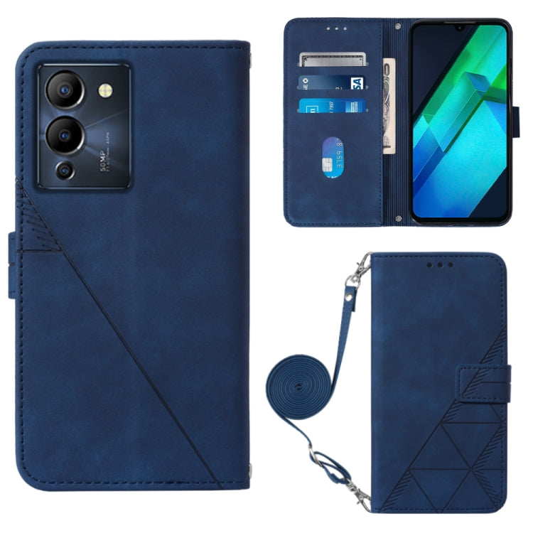 Crossbody 3D Embossed Flip Leather Phone Case, For Infinix Hot 12 Play / 12 Play NFC, For Infinix Hot 12i X665, For Infinix Hot 12 X6817, For Infinix Note 12 Pro 4G, For Infinix Note 12 Pro 5G, For Infinix Note 12 G96, For Infinix Note 12i X6819       ...