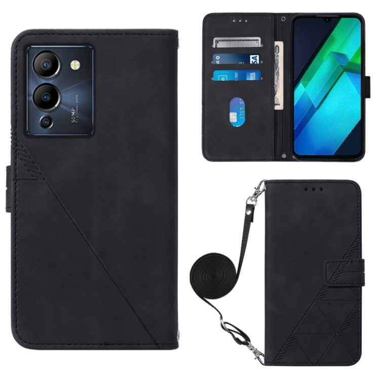 Crossbody 3D Embossed Flip Leather Phone Case, For Infinix Hot 12 Play / 12 Play NFC, For Infinix Hot 12i X665, For Infinix Hot 12 X6817, For Infinix Note 12 Pro 4G, For Infinix Note 12 Pro 5G, For Infinix Note 12 G96, For Infinix Note 12i X6819       ...