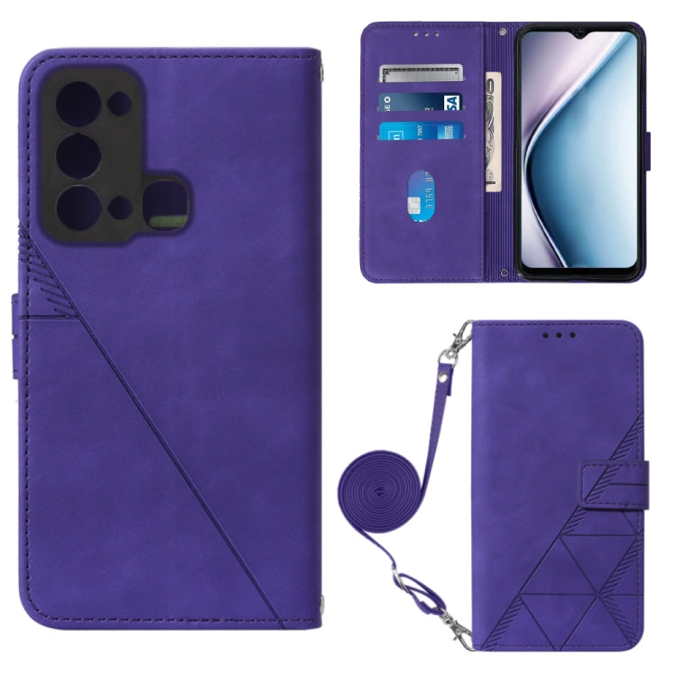 Crossbody 3D Embossed Flip Leather Phone Case, For Infinix Hot 12 Play / 12 Play NFC, For Infinix Hot 12i X665, For Infinix Hot 12 X6817, For Infinix Note 12 Pro 4G, For Infinix Note 12 Pro 5G, For Infinix Note 12 G96, For Infinix Note 12i X6819       ...