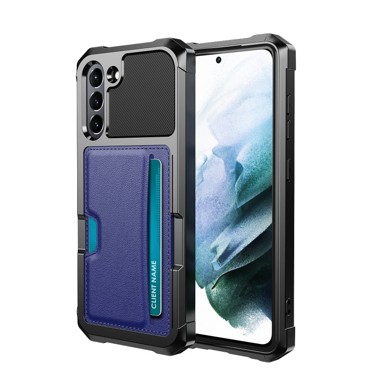 ZM02 Card Slot Holder Phone Case, For Samsung Galaxy S22 5G, For Samsung Galaxy S22+ 5G, For Samsung Galaxy S22 Ultra 5G, For Samsung Galaxy S21 5G, For Samsung Galaxy S21 FE 5G, For Samsung Galaxy S21+ 5G, For Samsung Galaxy S21 Ultra 5G              ...