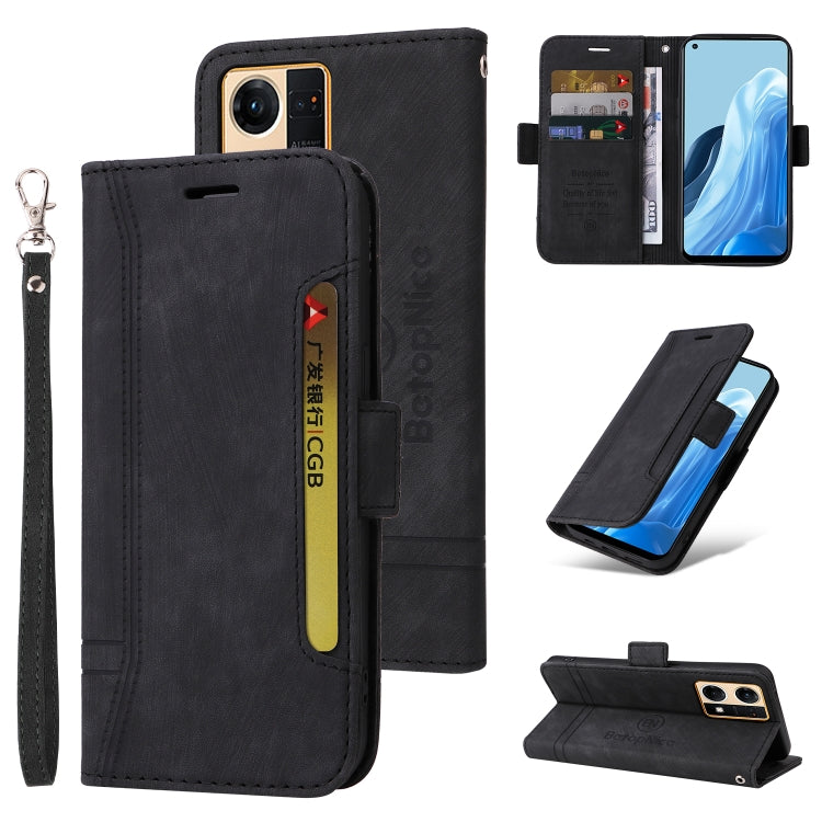 BETOPNICE Dual-side Buckle Leather Phone Case, For Realme 9i / A96 4G / A76 4G / A36 4G, For vivo S12, For OPPO Reno7 / F21 Pro, For OPPO Reno 7 5G Global / Find X5 Lite, For vivo S12 Pro / V23 Pro 5G, For Realme GT Neo2 5G CN Version, For Realme C21  ...
