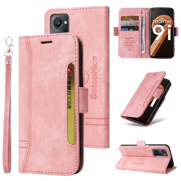 BETOPNICE Dual-side Buckle Leather Phone Case, For Realme 9i / A96 4G / A76 4G / A36 4G, For vivo S12, For OPPO Reno7 / F21 Pro, For OPPO Reno 7 5G Global / Find X5 Lite, For vivo S12 Pro / V23 Pro 5G, For Realme GT Neo2 5G CN Version, For Realme C21  ...