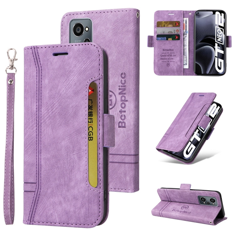 BETOPNICE Dual-side Buckle Leather Phone Case, For Realme 9i / A96 4G / A76 4G / A36 4G, For vivo S12, For OPPO Reno7 / F21 Pro, For Realme GT Neo2 5G CN Version, For vivo S12 Pro / V23 Pro 5G, For OPPO Reno 7 5G Global / Find X5 Lite, For Realme C21  ...