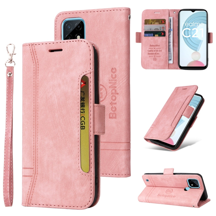 BETOPNICE Dual-side Buckle Leather Phone Case, For Realme 9i / A96 4G / A76 4G / A36 4G, For vivo S12, For OPPO Reno7 / F21 Pro, For Realme GT Neo2 5G CN Version, For vivo S12 Pro / V23 Pro 5G, For OPPO Reno 7 5G Global / Find X5 Lite, For Realme C21  ...