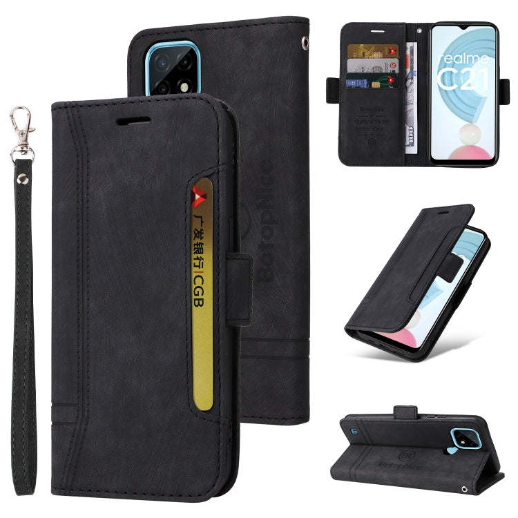BETOPNICE Dual-side Buckle Leather Phone Case, For Realme 9i / A96 4G / A76 4G / A36 4G, For vivo S12, For OPPO Reno7 / F21 Pro, For Realme GT Neo2 5G CN Version, For vivo S12 Pro / V23 Pro 5G, For OPPO Reno 7 5G Global / Find X5 Lite, For Realme C21  ...