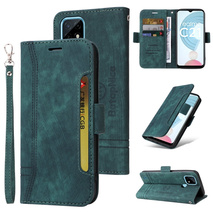 BETOPNICE Dual-side Buckle Leather Phone Case, For Realme 9i / A96 4G / A76 4G / A36 4G, For vivo S12, For OPPO Reno7 / F21 Pro, For Realme GT Neo2 5G CN Version, For vivo S12 Pro / V23 Pro 5G, For OPPO Reno 7 5G Global / Find X5 Lite, For Realme C21  ...