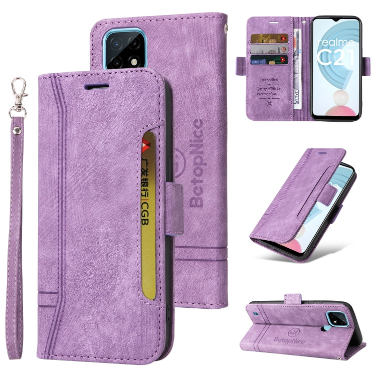 BETOPNICE Dual-side Buckle Leather Phone Case, For Realme 9i / A96 4G / A76 4G / A36 4G, For vivo S12, For OPPO Reno7 / F21 Pro, For Realme GT Neo2 5G CN Version, For vivo S12 Pro / V23 Pro 5G, For OPPO Reno 7 5G Global / Find X5 Lite, For Realme C21  ...