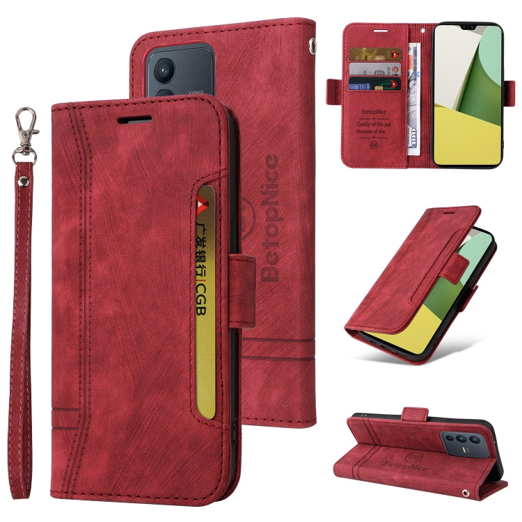 BETOPNICE Dual-side Buckle Leather Phone Case, For Realme 9i / A96 4G / A76 4G / A36 4G, For vivo S12, For OPPO Reno7 / F21 Pro, For OPPO Reno 7 5G Global / Find X5 Lite, For vivo S12 Pro / V23 Pro 5G, For Realme GT Neo2 5G CN Version, For Realme C21  ...