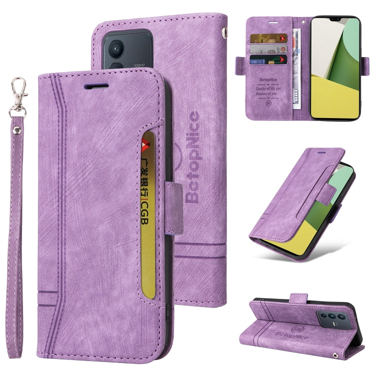 BETOPNICE Dual-side Buckle Leather Phone Case, For Realme 9i / A96 4G / A76 4G / A36 4G, For vivo S12, For OPPO Reno7 / F21 Pro, For OPPO Reno 7 5G Global / Find X5 Lite, For vivo S12 Pro / V23 Pro 5G, For Realme GT Neo2 5G CN Version, For Realme C21  ...