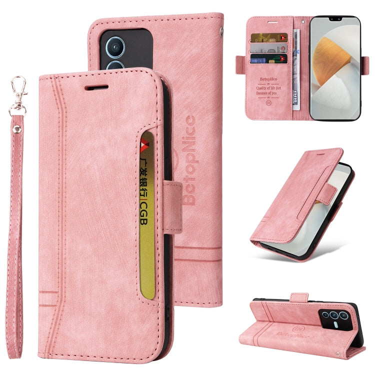 BETOPNICE Dual-side Buckle Leather Phone Case, For Realme 9i / A96 4G / A76 4G / A36 4G, For vivo S12, For OPPO Reno7 / F21 Pro, For Realme GT Neo2 5G CN Version, For vivo S12 Pro / V23 Pro 5G, For OPPO Reno 7 5G Global / Find X5 Lite, For Realme C21  ...