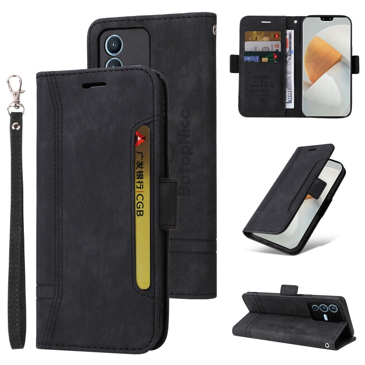 BETOPNICE Dual-side Buckle Leather Phone Case, For Realme 9i / A96 4G / A76 4G / A36 4G, For vivo S12, For OPPO Reno7 / F21 Pro, For Realme GT Neo2 5G CN Version, For vivo S12 Pro / V23 Pro 5G, For OPPO Reno 7 5G Global / Find X5 Lite, For Realme C21  ...
