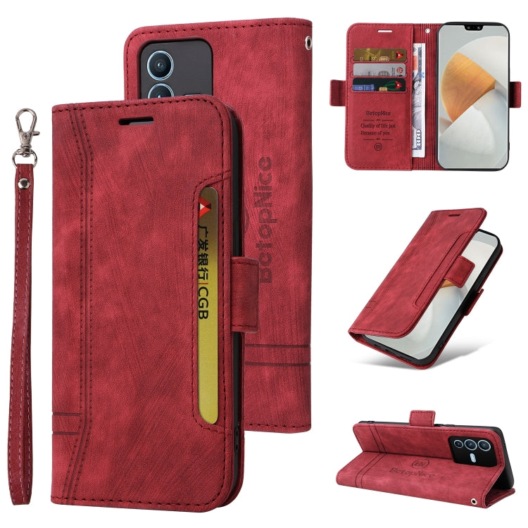 BETOPNICE Dual-side Buckle Leather Phone Case, For Realme 9i / A96 4G / A76 4G / A36 4G, For vivo S12, For OPPO Reno7 / F21 Pro, For Realme GT Neo2 5G CN Version, For vivo S12 Pro / V23 Pro 5G, For OPPO Reno 7 5G Global / Find X5 Lite, For Realme C21  ...