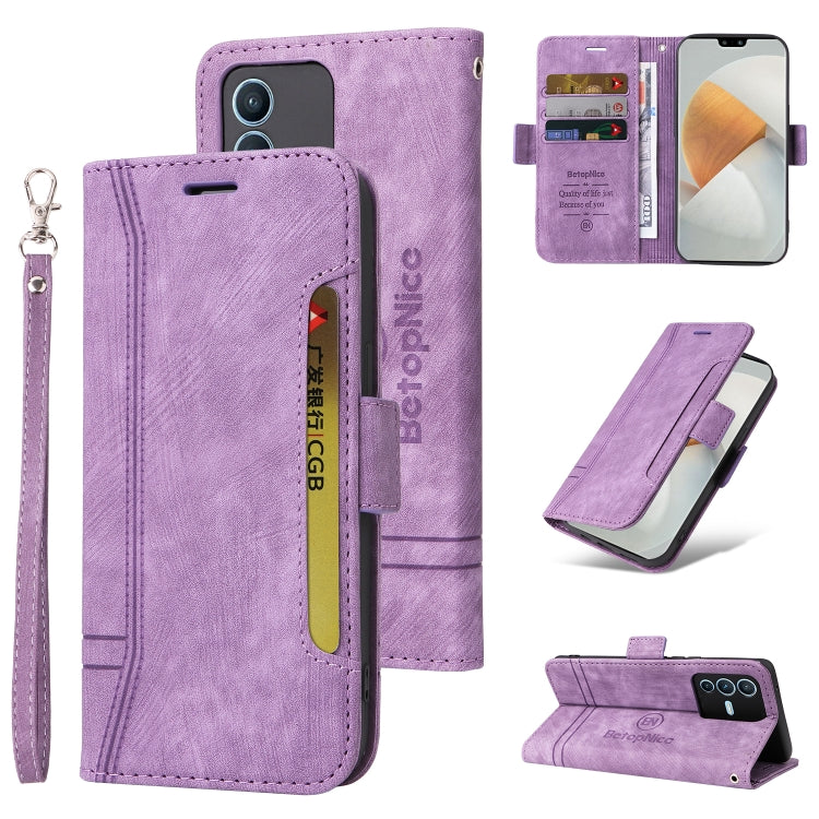 BETOPNICE Dual-side Buckle Leather Phone Case, For Realme 9i / A96 4G / A76 4G / A36 4G, For vivo S12, For OPPO Reno7 / F21 Pro, For Realme GT Neo2 5G CN Version, For vivo S12 Pro / V23 Pro 5G, For OPPO Reno 7 5G Global / Find X5 Lite, For Realme C21  ...