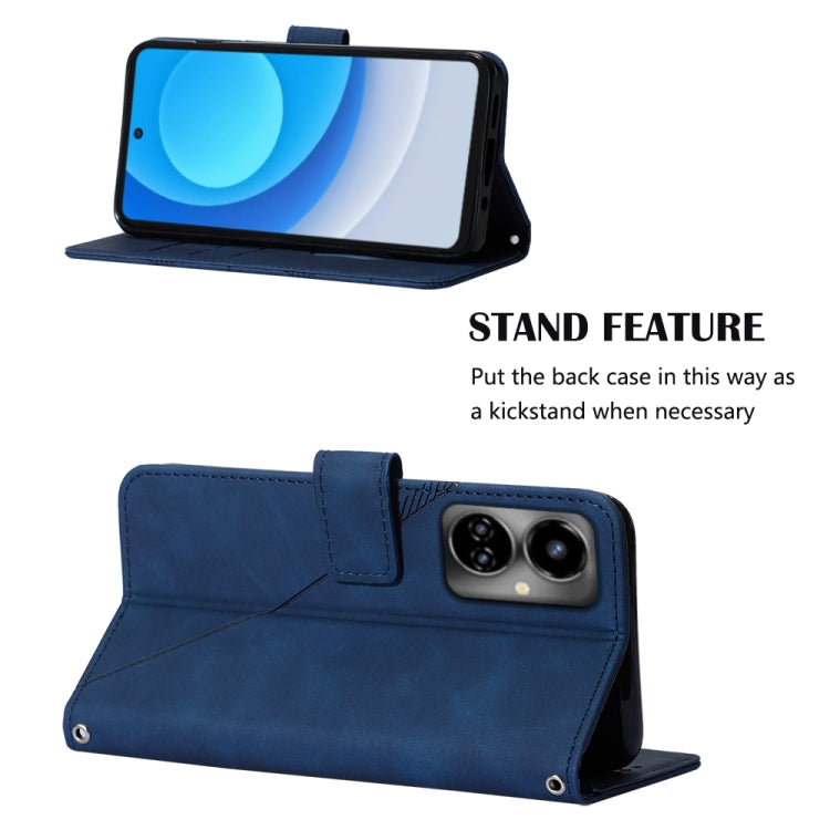 Crossbody 3D Embossed Flip Leather Phone Case, For Tecno Camon 19, For Tecno Camon 19 Neo, For Tecno Camon 19 Pro 5G, For Tecno Pop 6, For OnePlus 10T 5G Global, For Tecno Pova 3 LE7, For Tecno Spark 9 Pro / Spark 9T, For ZTE Blade A52