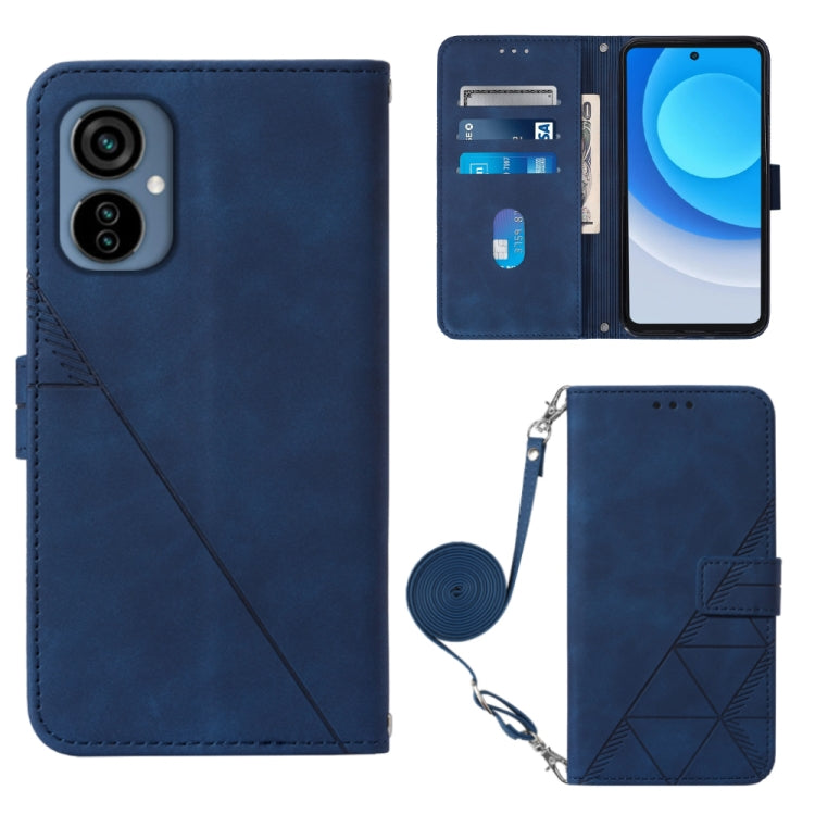 Crossbody 3D Embossed Flip Leather Phone Case, For Tecno Camon 19, For Tecno Camon 19 Neo, For Tecno Camon 19 Pro 5G, For Tecno Pop 6, For OnePlus 10T 5G Global, For Tecno Pova 3 LE7, For Tecno Spark 9 Pro / Spark 9T, For ZTE Blade A52