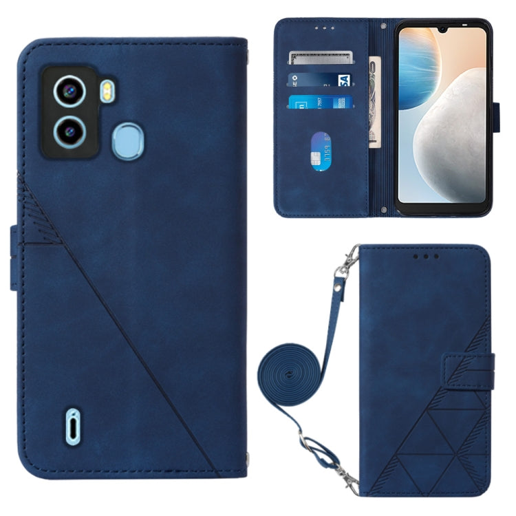 Crossbody 3D Embossed Flip Leather Phone Case, For Tecno Camon 19, For Tecno Camon 19 Neo, For Tecno Camon 19 Pro 5G, For Tecno Pop 6, For OnePlus 10T 5G Global, For Tecno Pova 3 LE7, For Tecno Spark 9 Pro / Spark 9T, For ZTE Blade A52