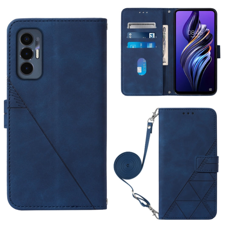Crossbody 3D Embossed Flip Leather Phone Case, For Tecno Camon 19, For Tecno Camon 19 Neo, For Tecno Camon 19 Pro 5G, For Tecno Pop 6, For OnePlus 10T 5G Global, For Tecno Pova 3 LE7, For Tecno Spark 9 Pro / Spark 9T, For ZTE Blade A52