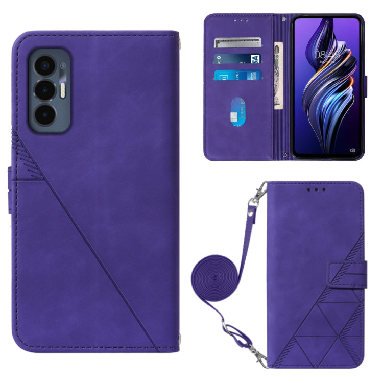 Crossbody 3D Embossed Flip Leather Phone Case, For Tecno Camon 19, For Tecno Camon 19 Neo, For Tecno Camon 19 Pro 5G, For Tecno Pop 6, For OnePlus 10T 5G Global, For Tecno Pova 3 LE7, For Tecno Spark 9 Pro / Spark 9T, For ZTE Blade A52