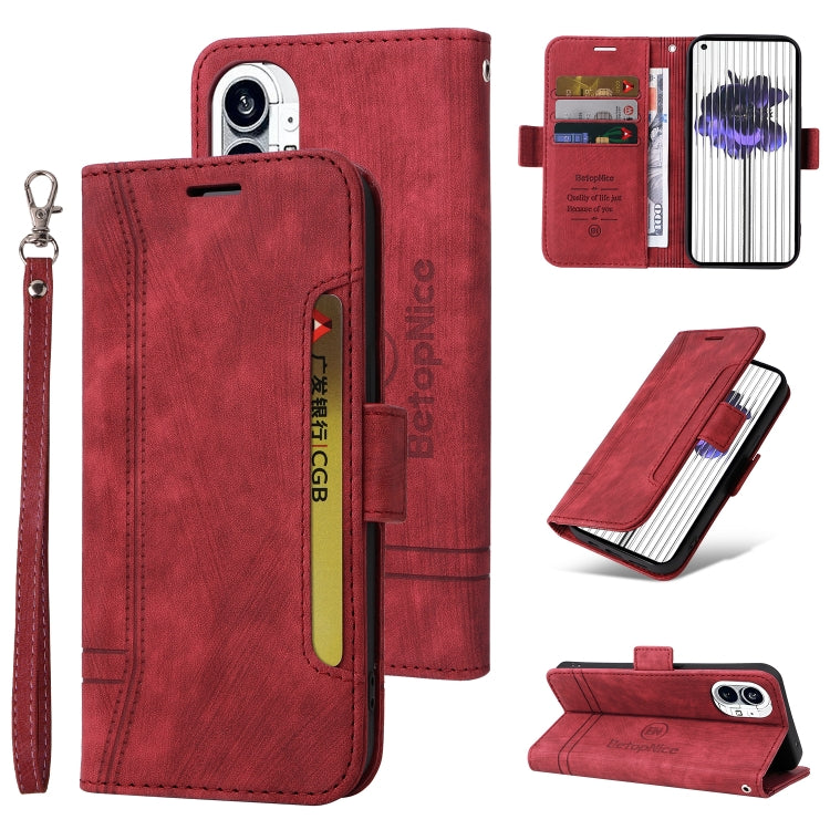 BETOPNICE Dual-side Buckle Leather Phone Case, For Nothing Phone 1, For Nokia G21