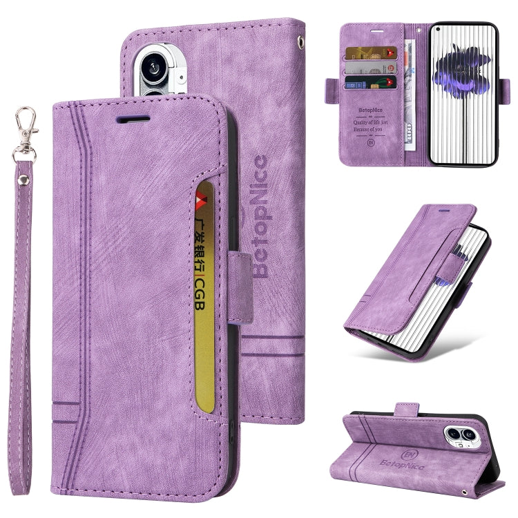 BETOPNICE Dual-side Buckle Leather Phone Case, For Nothing Phone 1, For Nokia G21