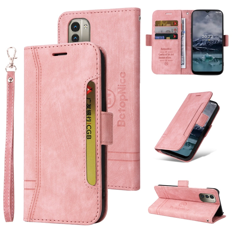 BETOPNICE Dual-side Buckle Leather Phone Case, For Nothing Phone 1, For Nokia G21