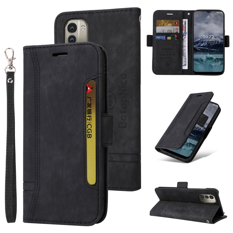 BETOPNICE Dual-side Buckle Leather Phone Case, For Nothing Phone 1, For Nokia G21