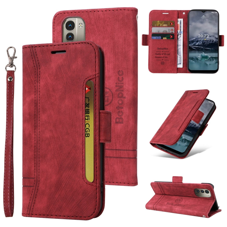BETOPNICE Dual-side Buckle Leather Phone Case, For Nothing Phone 1, For Nokia G21