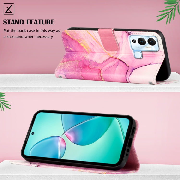 PT003 Marble Pattern Flip Leather Phone Case, For Infinix Hot 12 Play / 12 Play NFC, For Infinix Hot 12i X665, For Infinix Hot 12 X6817, For Infinix Note 12 Pro 4G, For Infinix Note 12 Pro 5G, For Infinix Note 12 G96, For Infinix Note 12i X6819