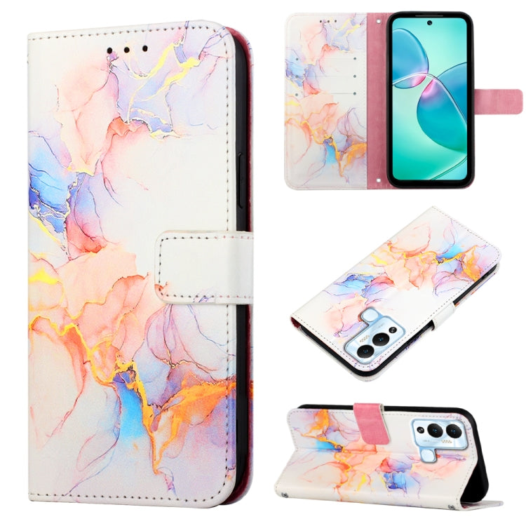 PT003 Marble Pattern Flip Leather Phone Case, For Infinix Hot 12 Play / 12 Play NFC, For Infinix Hot 12i X665, For Infinix Hot 12 X6817, For Infinix Note 12 Pro 4G, For Infinix Note 12 Pro 5G, For Infinix Note 12 G96, For Infinix Note 12i X6819