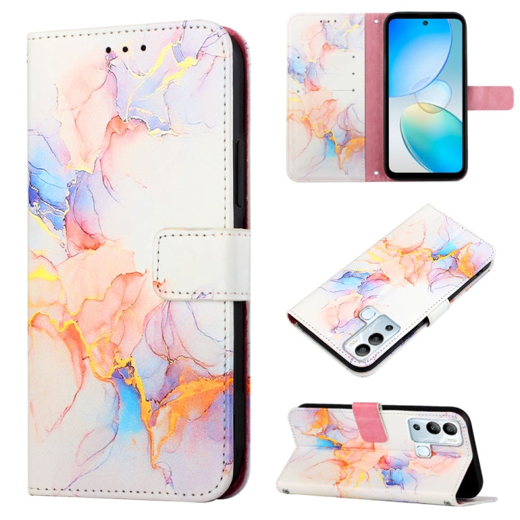 PT003 Marble Pattern Flip Leather Phone Case, For Infinix Hot 12 Play / 12 Play NFC, For Infinix Hot 12i X665, For Infinix Hot 12 X6817, For Infinix Note 12 Pro 4G, For Infinix Note 12 Pro 5G, For Infinix Note 12 G96, For Infinix Note 12i X6819