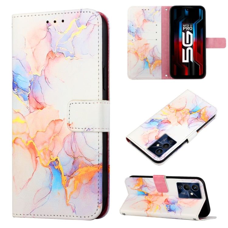 PT003 Marble Pattern Flip Leather Phone Case, For Infinix Hot 12 Play / 12 Play NFC, For Infinix Hot 12i X665, For Infinix Hot 12 X6817, For Infinix Note 12 Pro 4G, For Infinix Note 12 Pro 5G, For Infinix Note 12 G96, For Infinix Note 12i X6819