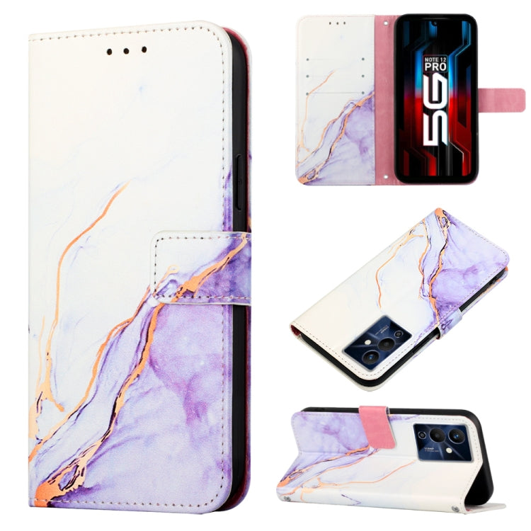 PT003 Marble Pattern Flip Leather Phone Case, For Infinix Hot 12 Play / 12 Play NFC, For Infinix Hot 12i X665, For Infinix Hot 12 X6817, For Infinix Note 12 Pro 4G, For Infinix Note 12 Pro 5G, For Infinix Note 12 G96, For Infinix Note 12i X6819