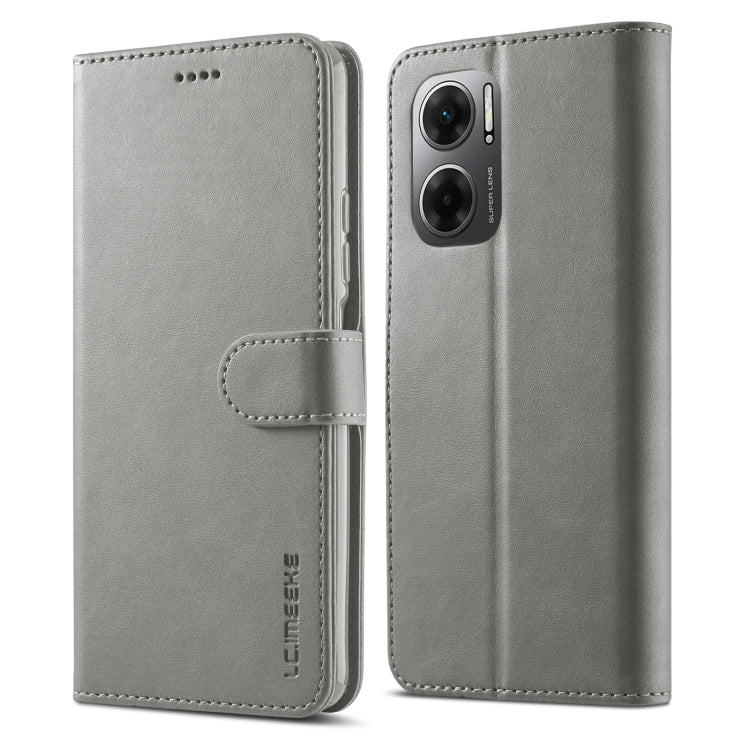 LC.IMEEKE Calf Texture Leather Phone Case, For Xiaomi Redmi 10 5G, For Xiaomi Poco M5, For Xiaomi Poco M4 5G, For Xiaomi Redmi Note 11E 5G, For Xiaomi Redmi 10 Prime＋5G, For Xiaomi Redmi 11 Prime 5G