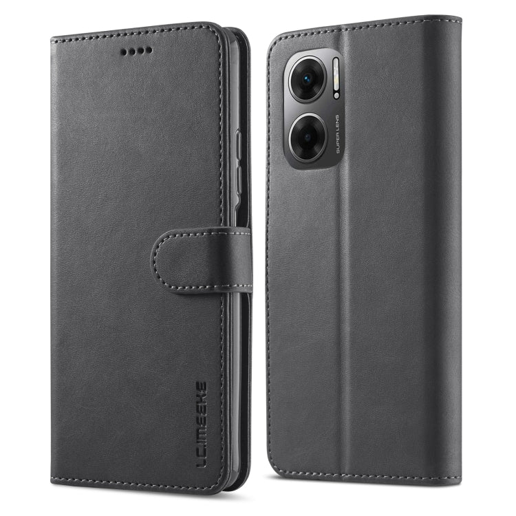 LC.IMEEKE Calf Texture Leather Phone Case, For Xiaomi Redmi 10 5G, For Xiaomi Poco M5, For Xiaomi Poco M4 5G, For Xiaomi Redmi Note 11E 5G, For Xiaomi Redmi 10 Prime＋5G, For Xiaomi Redmi 11 Prime 5G