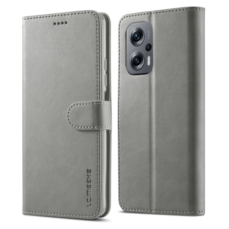 LC.IMEEKE Calf Texture Leather Phone Case, For Xiaomi Redmi 10 5G, For Xiaomi Poco M5, For Xiaomi Poco M4 5G, For Xiaomi Redmi Note 11E 5G, For Xiaomi Redmi 10 Prime＋5G, For Xiaomi Redmi 11 Prime 5G