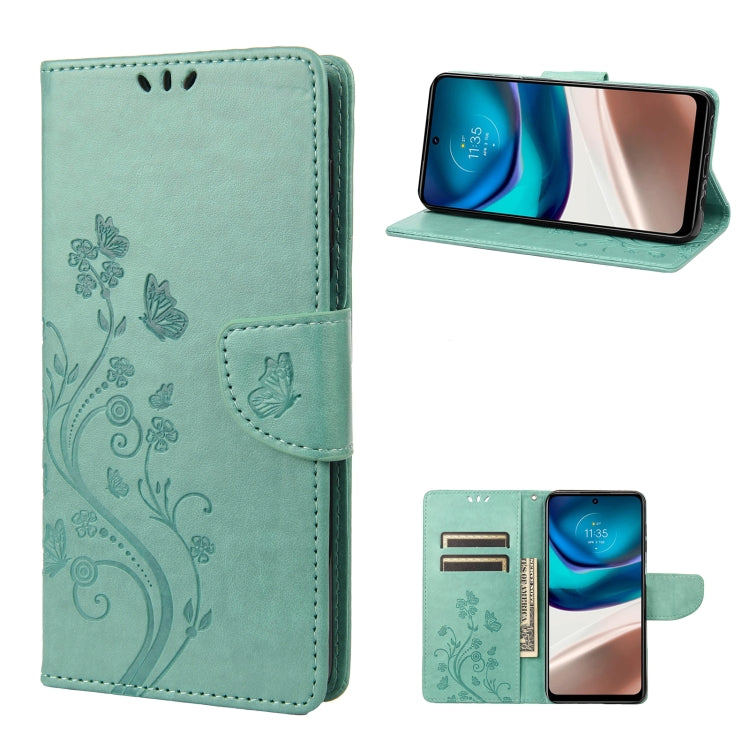 Butterfly Flower Pattern Flip Leather Phone Case, For Motorola Moto G42, For OnePlus 10T, For Samsung Galaxy A04, For Asus Zenfone 9