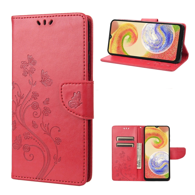 Butterfly Flower Pattern Flip Leather Phone Case, For Motorola Moto G42, For OnePlus 10T, For Samsung Galaxy A04, For Asus Zenfone 9
