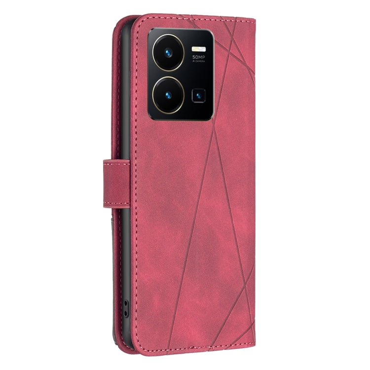 Magnetic Buckle Rhombus Texture Leather Phone Case, For vivo Y35 / Y22, For Xiaomi Redmi A1, For Samsung Galaxy A04 4G, For Samsung Galaxy A23e 5G
